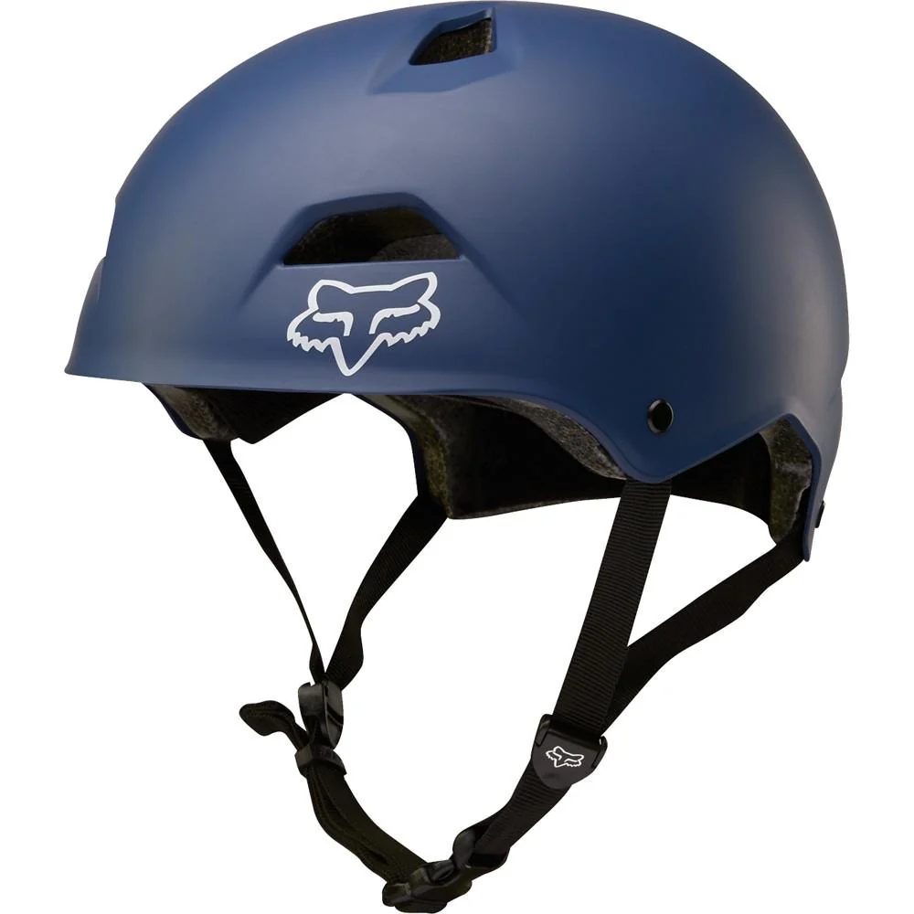Casco de Bicicleta Flight Sport Azul Acero Fox Racing