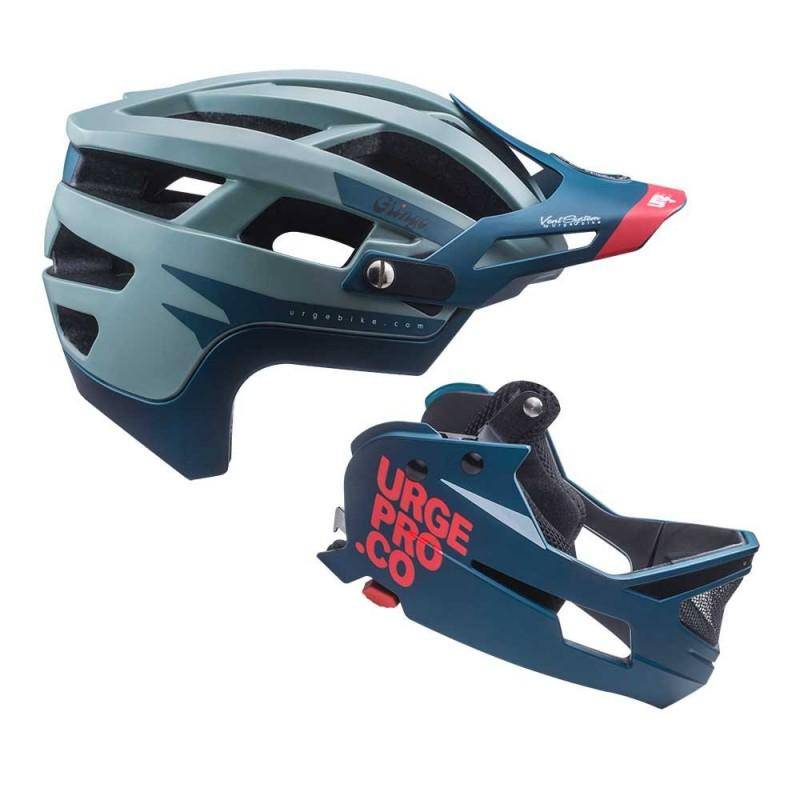 Casco de Bicicleta Gringo Sierra Gris/Azul L/XL Urge - Image 3