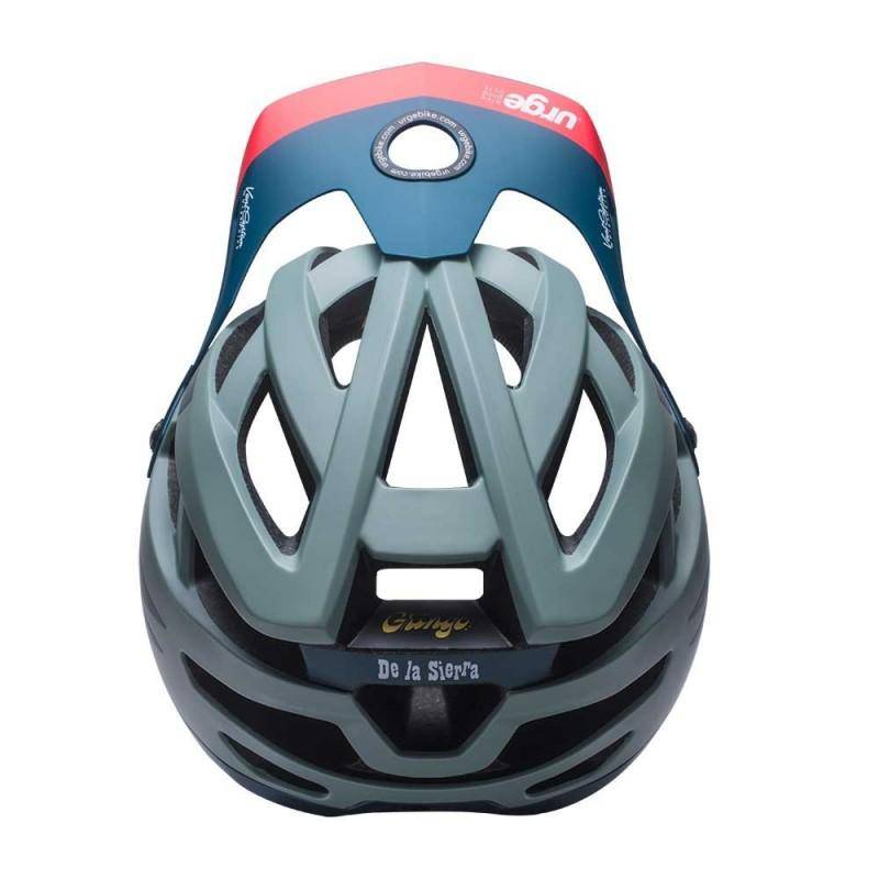 Casco de Bicicleta Gringo Sierra Gris/Azul L/XL Urge - Image 4
