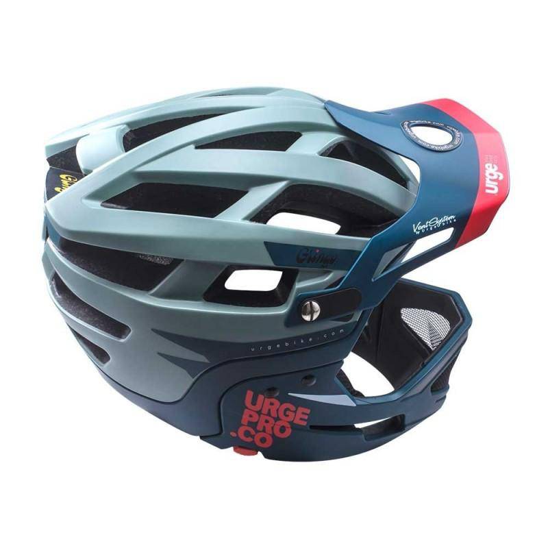 Casco de Bicicleta Gringo Sierra Gris/Azul L/XL Urge - Image 5