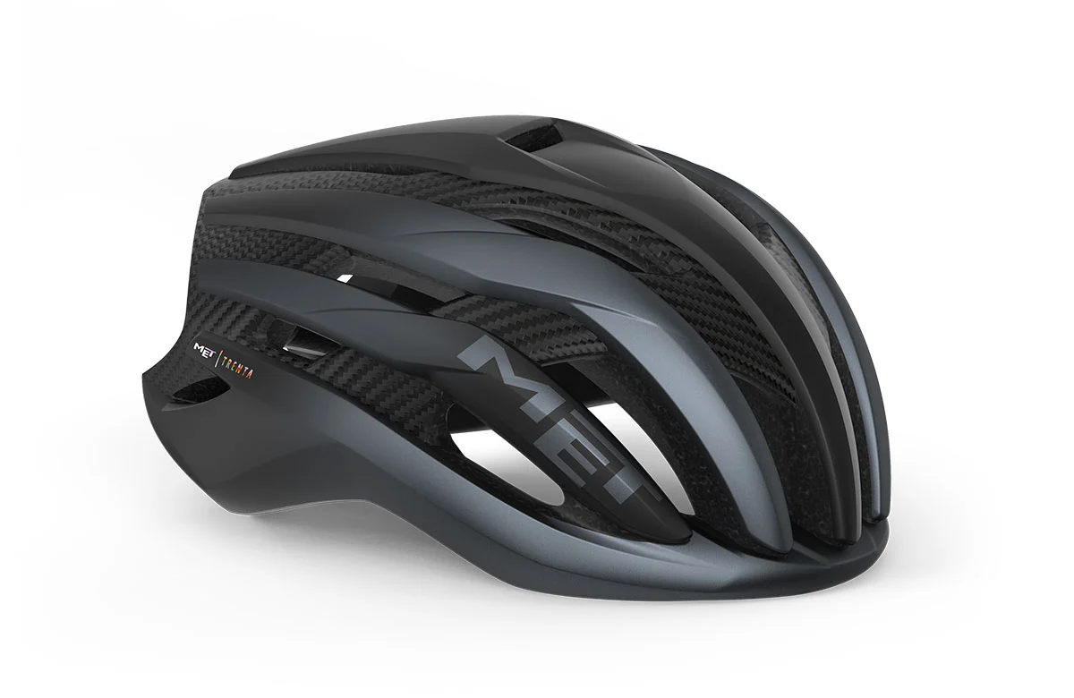 Casco de Bicicleta Met Trenta 3K Carbon Mips CE Black Matt
