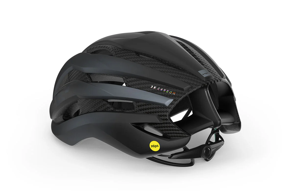 Casco de Bicicleta Met Trenta 3K Carbon Mips CE Black Matt - Image 2