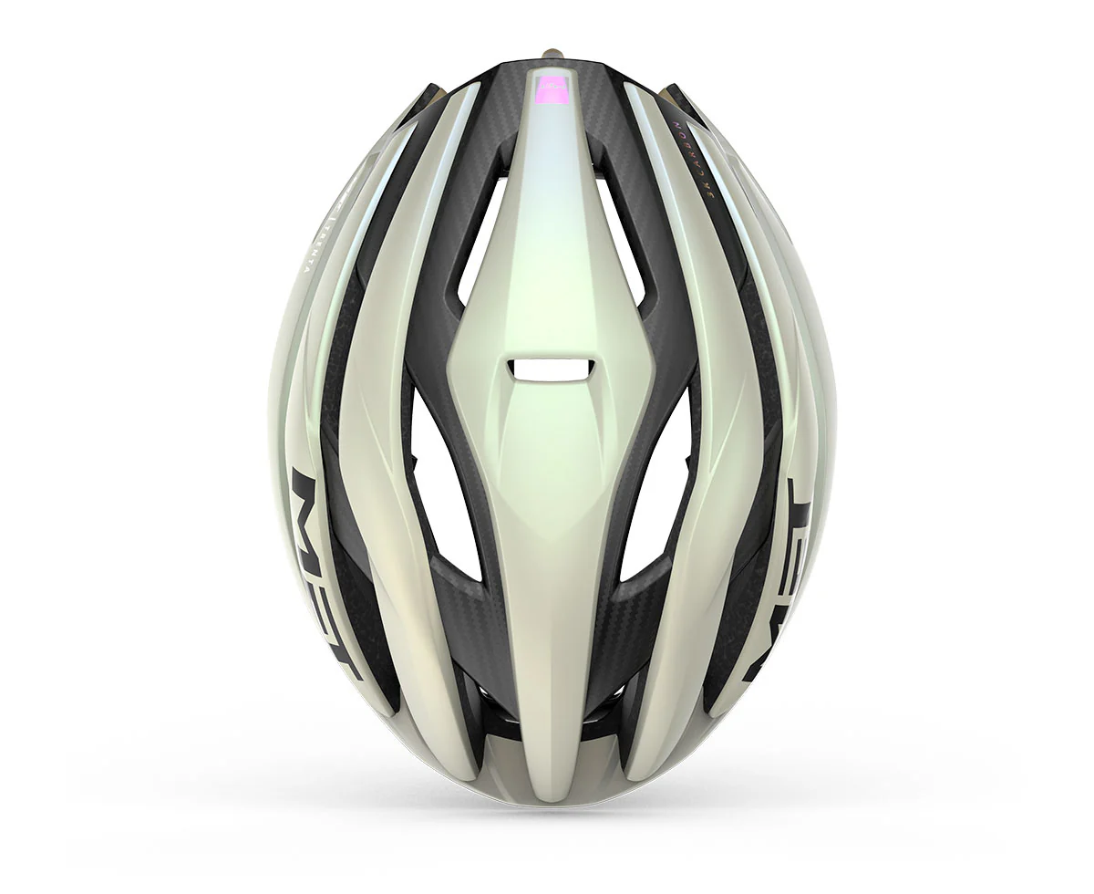 Casco de Bicicleta Met Trenta 3K Carbon Mips CE Vanilla Ice Gold - Image 4