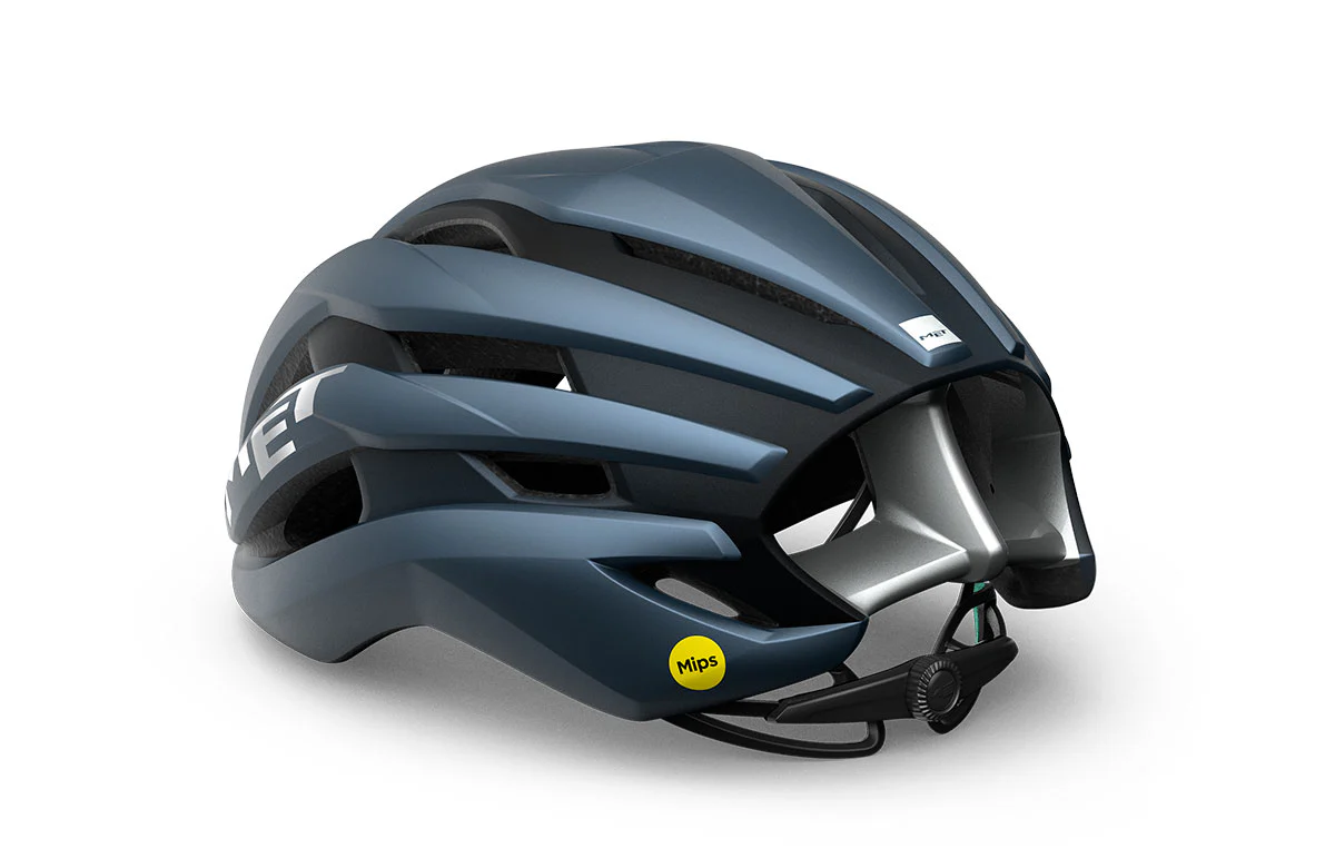 Casco de Bicicleta Met Trenta Mips Navy Silver Matt - Image 3