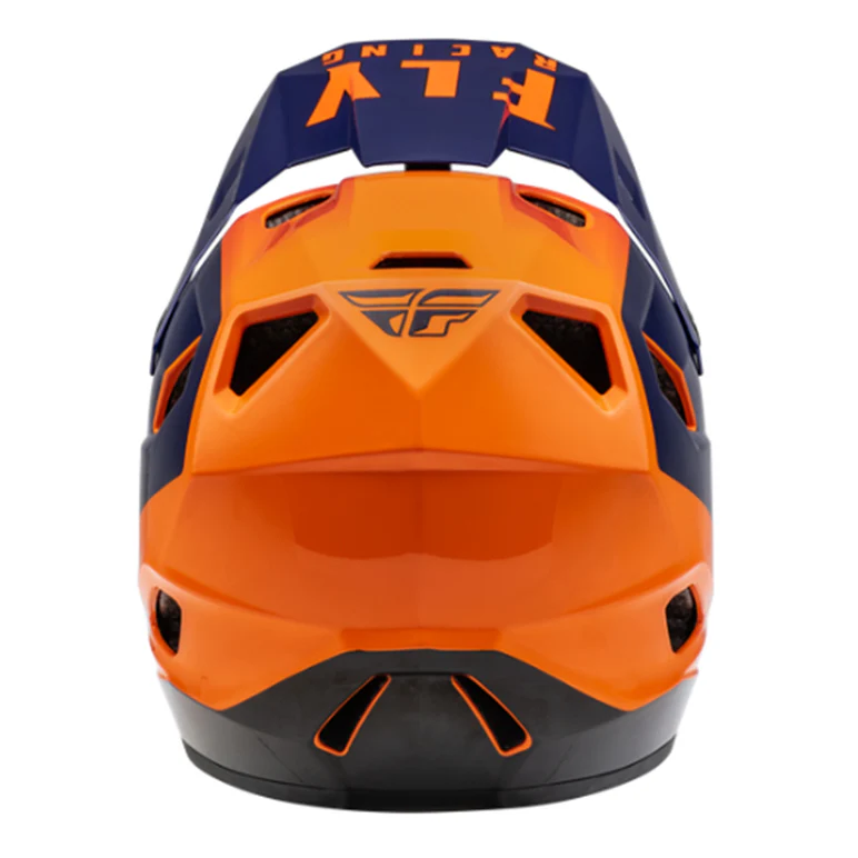 Casco de Bicicleta Rayce Naranjo/Azul Fly Racing - Image 2