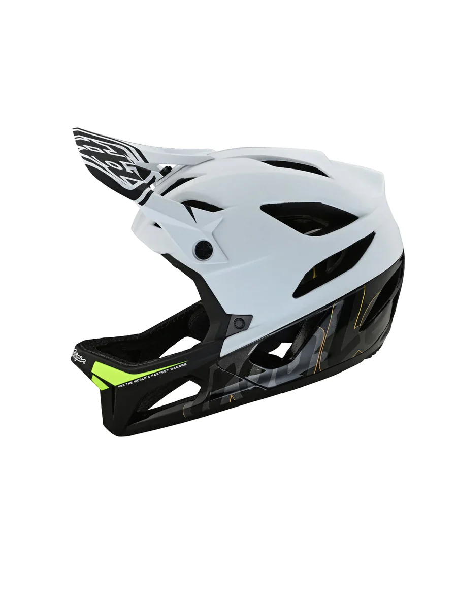 Casco de Bicicleta Stage Mips Signature Blanco Troy Lee Designs