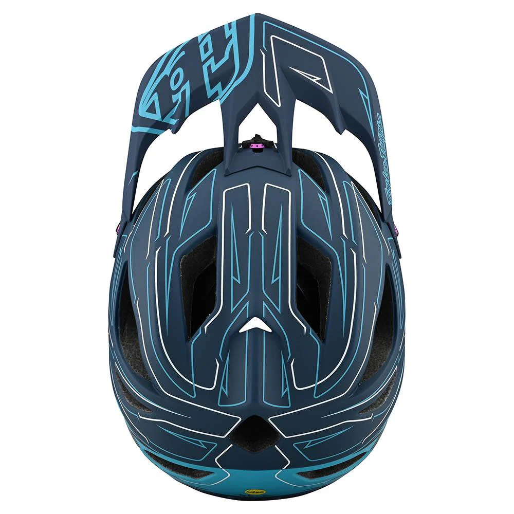 Casco de Bicicleta Stage Pinstripe Marine Troy Lee Designs - Image 3