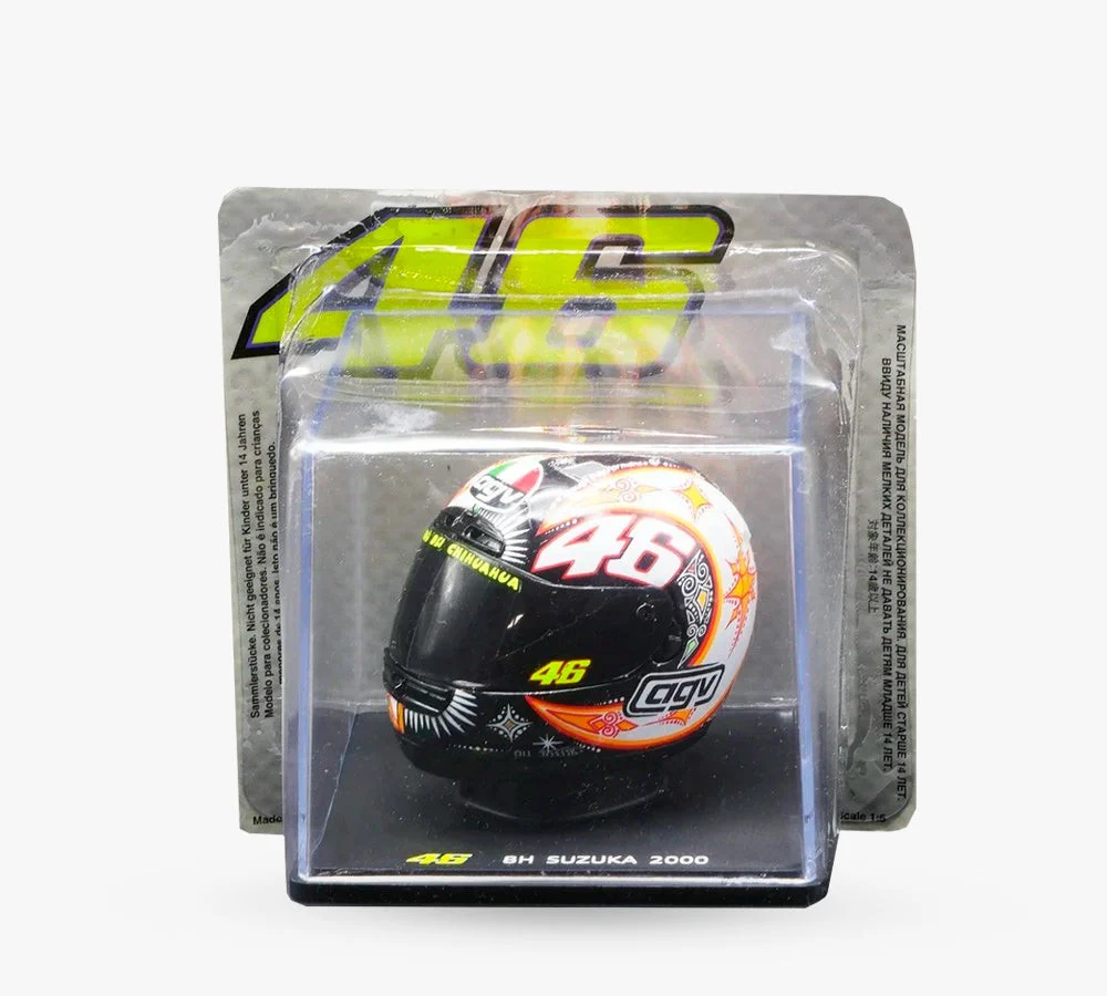 Casco de colección 1:5 Valentino Rossi 8H Suzuka 2000 | VR46