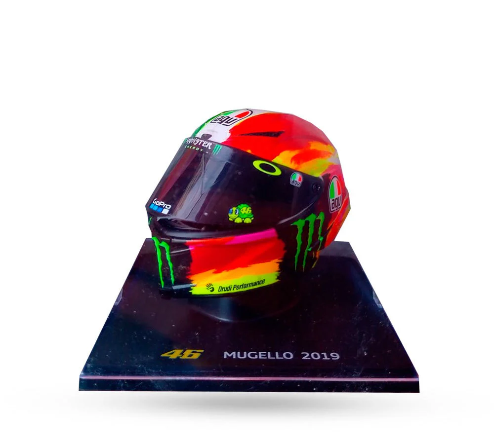 Casco de colección 1:5 Valentino Rossi Mugello 2019 | VR46