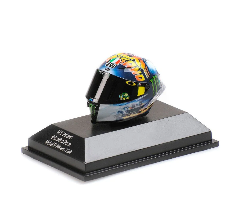 Casco de colección 1:8 Valentino Rossi GP Misano 2018 | VR46
