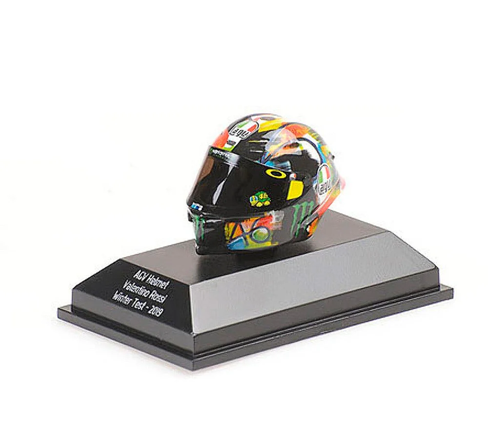 Casco de colección 1:8 Valentino Rossi Winter Test 2019 | VR46