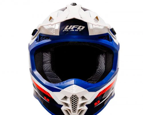 Casco de enduro / motocross Intrepid Blue/White | Ufo Plast - Image 2