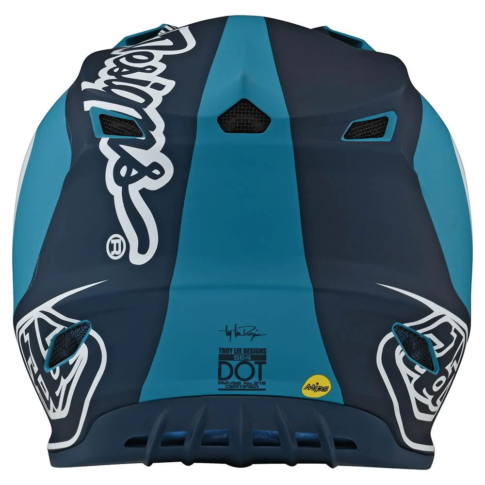 Casco de Moto Corsa Se4 Azul Troy Lee Designs - Image 3