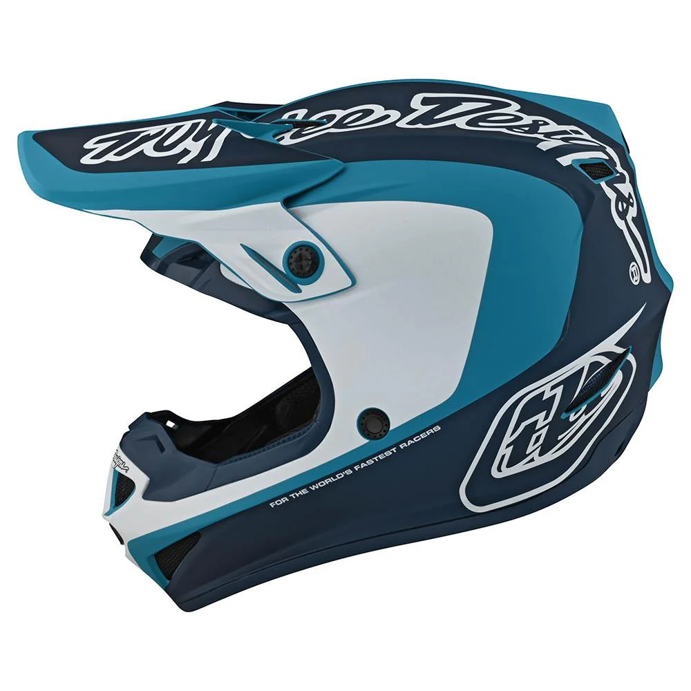 Casco de Moto Corsa Se4 Azul Troy Lee Designs - Image 5