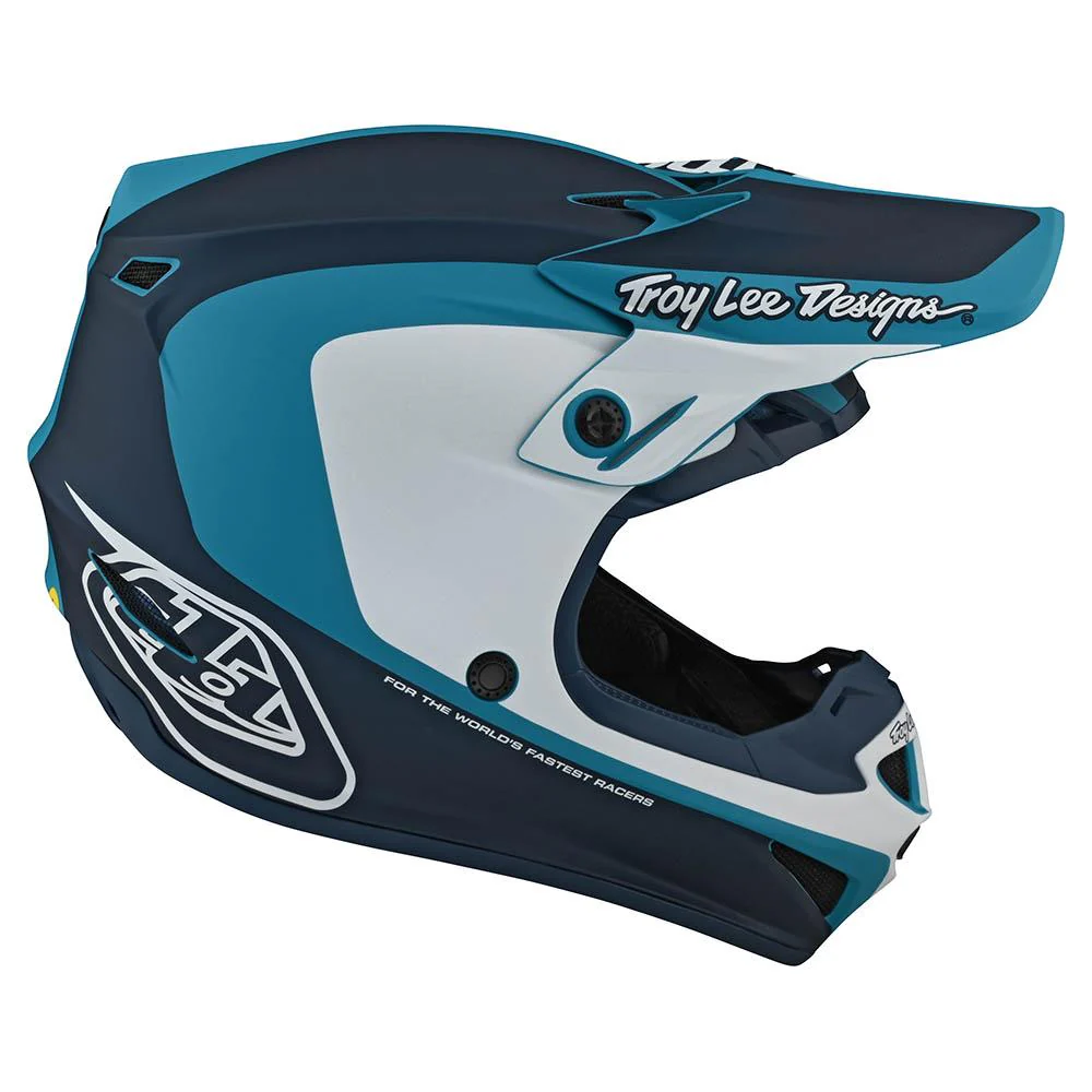 Casco de Moto Corsa Se4 Azul Troy Lee Designs - Image 7