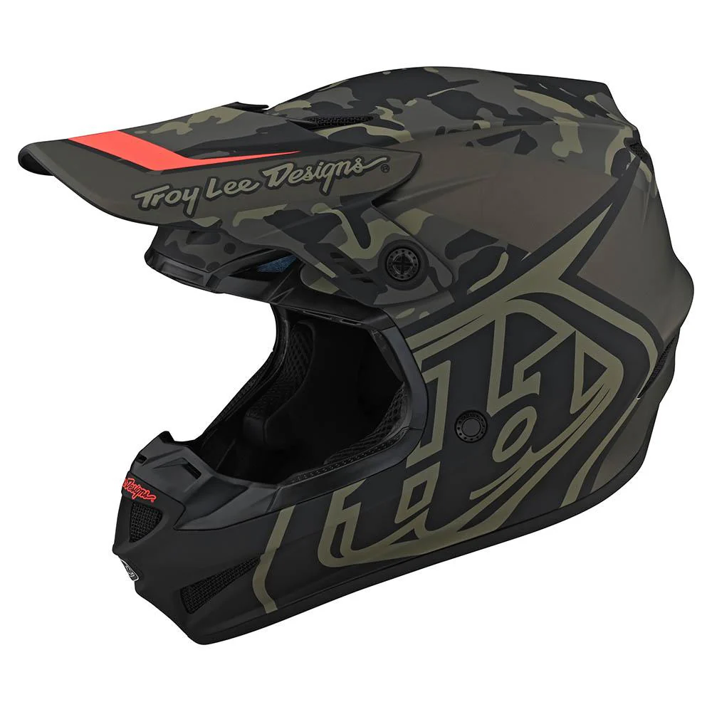 Casco de Moto Gp Camo Camuflado Troy Lee Designs