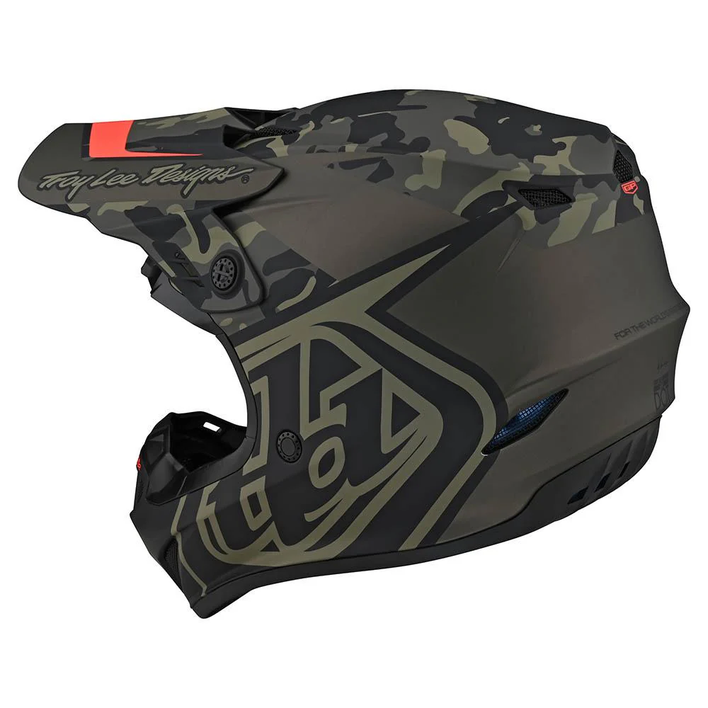 Casco de Moto Gp Camo Camuflado Troy Lee Designs - Image 5