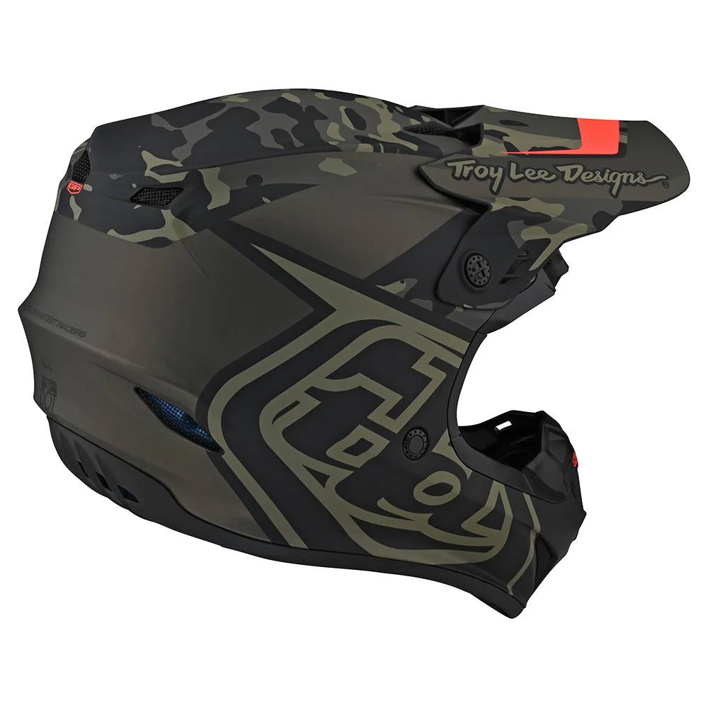 Casco de Moto Gp Camo Camuflado Troy Lee Designs - Image 6