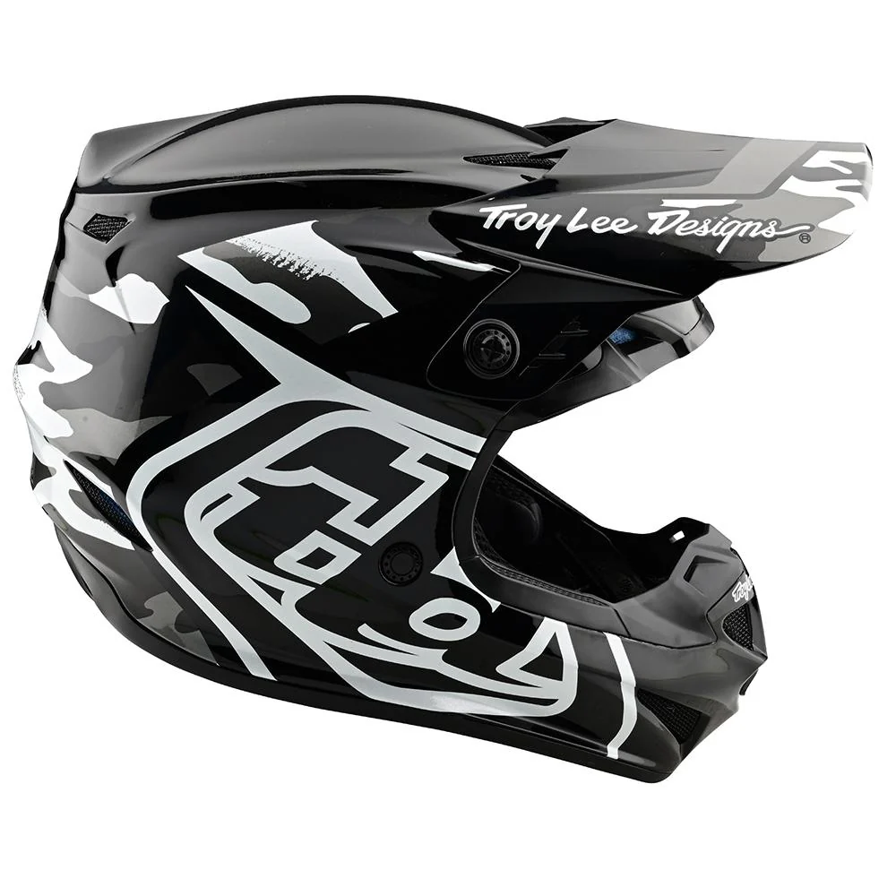 Casco de Moto Gp Camo Gris Troy Lee Designs - Image 4