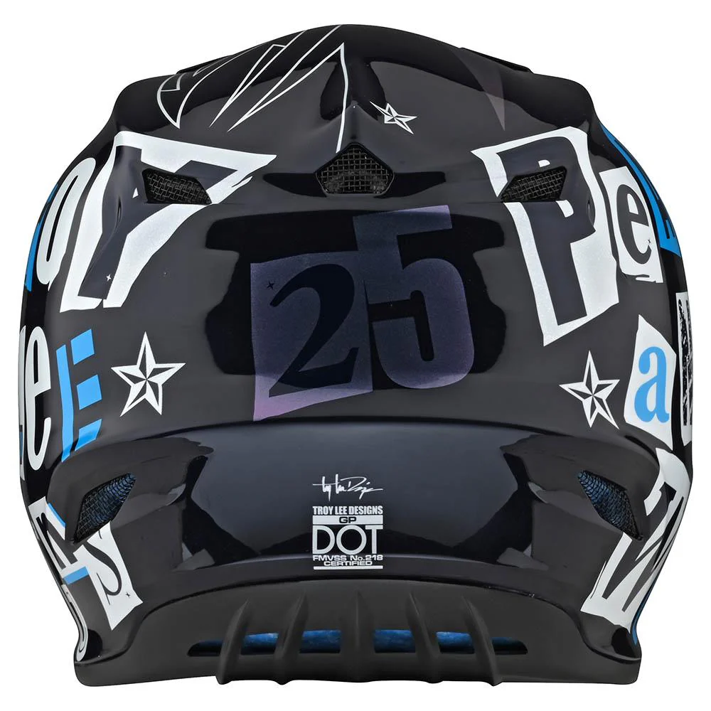 Casco de Moto Gp Troy Anarchy Azul Lee Designs - Image 3