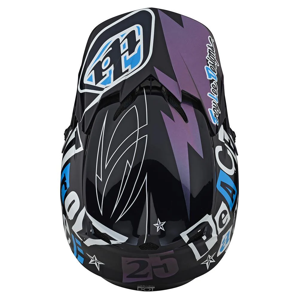 Casco de Moto Gp Troy Anarchy Azul Lee Designs - Image 5