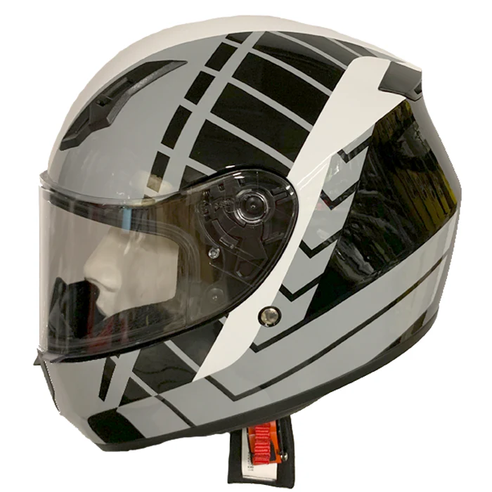 Casco de Moto Gris Benelli