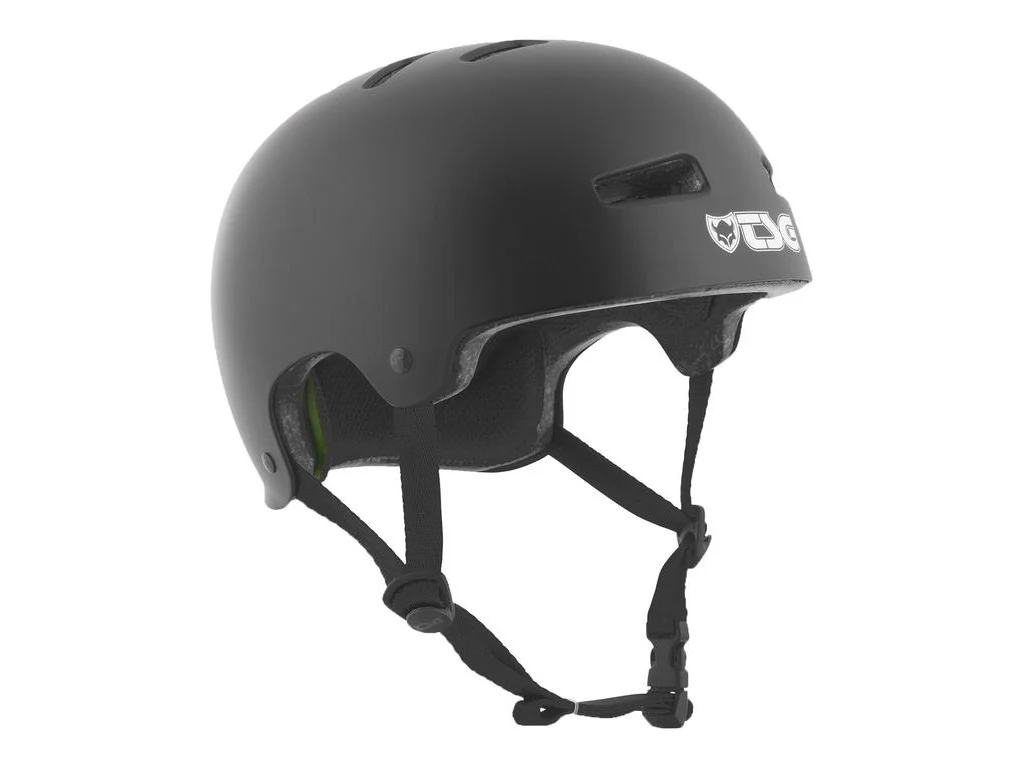 Casco Evolution Solid Satin Black TSG Helmet