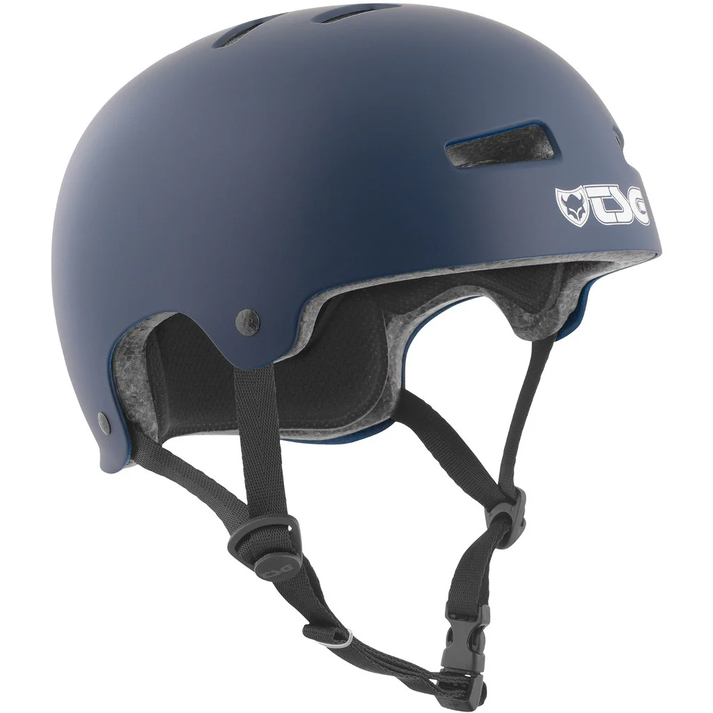 Casco Evolution Solid Satin Blue TSG Helmet