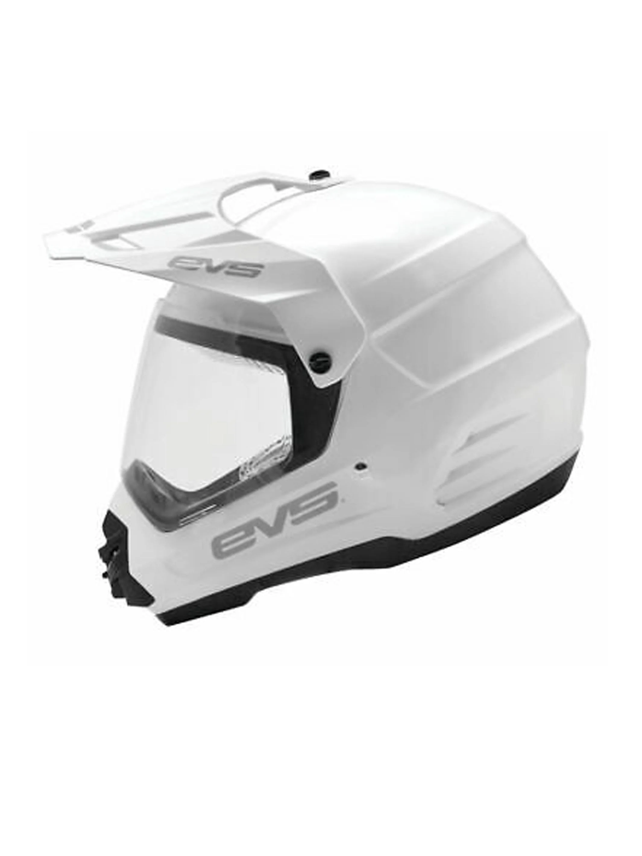 Casco EVS dual sport blanco