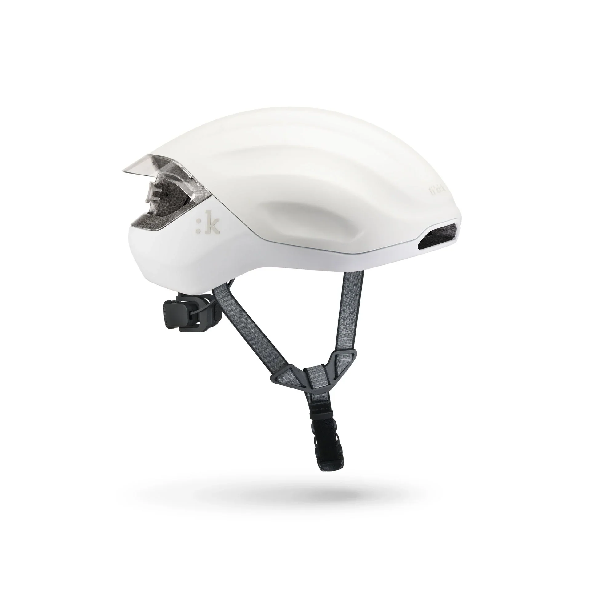 Casco Fizik Kudo Aero + Luz Blanco