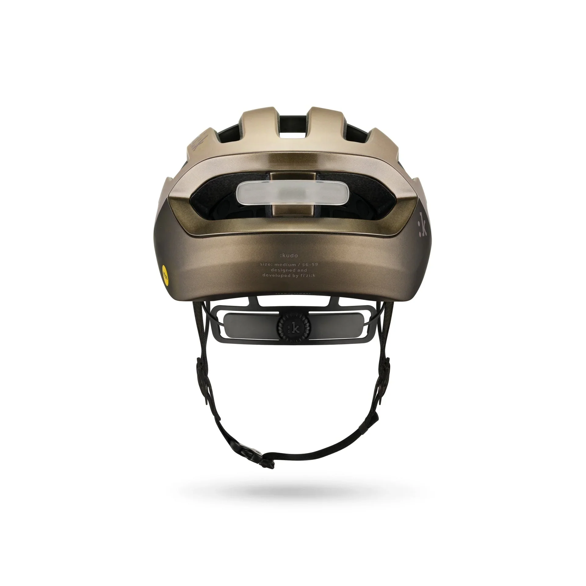 Casco Fizik Kudo + Luz Bronce - Image 4