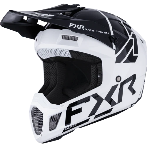 Casco Fxr Clutch Comp Mx White/Black