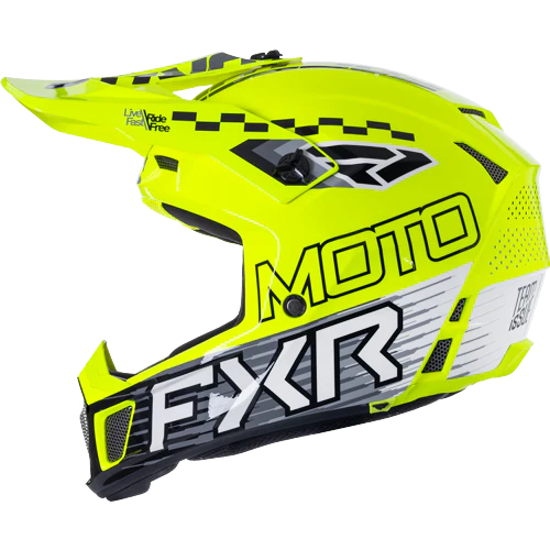 Casco Fxr Clutch Race Div Mx Hivis - Image 2