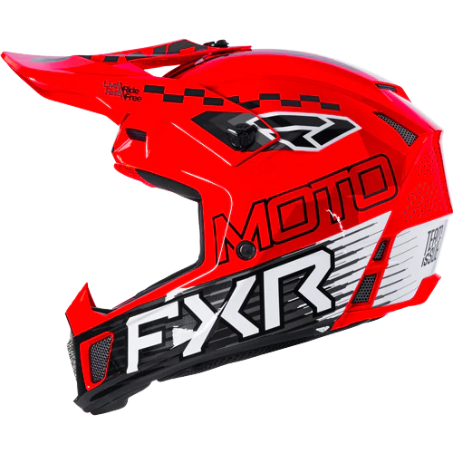 Casco Fxr Clutch Race Div Mx Red - Image 2
