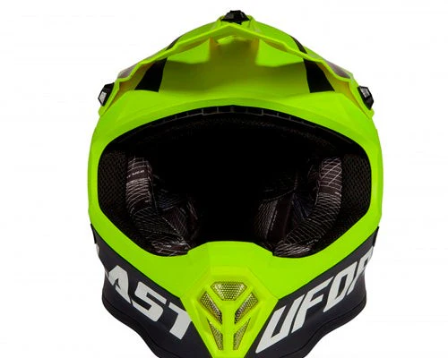 Casco infantil Mx/Enduro Neon Yellow | UFO Plast - Image 2