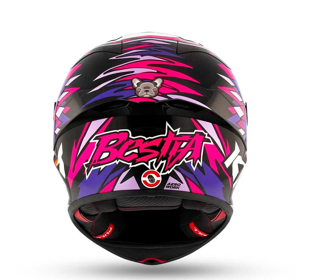 Casco integral de carrera modelo KX-1 replica Bastianini 2023 | KYT Helmets - Image 2
