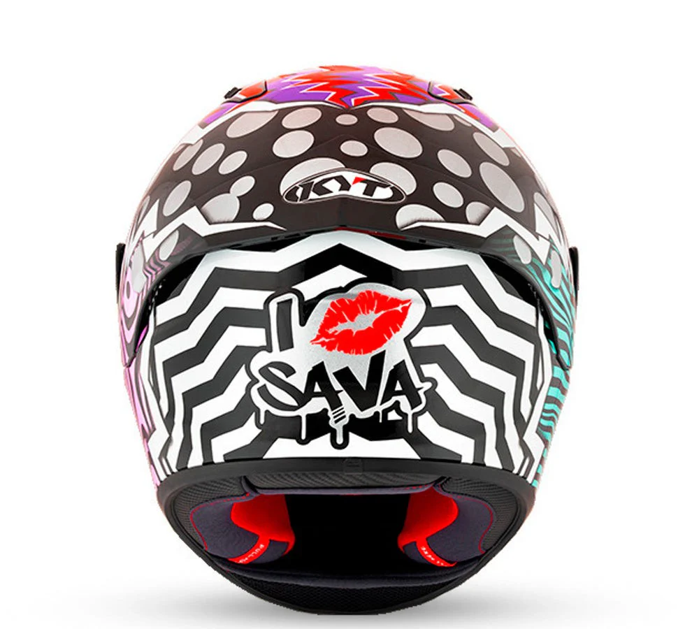 Casco integral de carrera modelo NZ-Race Replica Savadori | KYT Helmets - Image 2