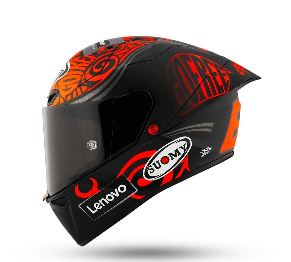 Casco integral de carrera modelo S1-XR GP Pecco Bagnaia | Suomy