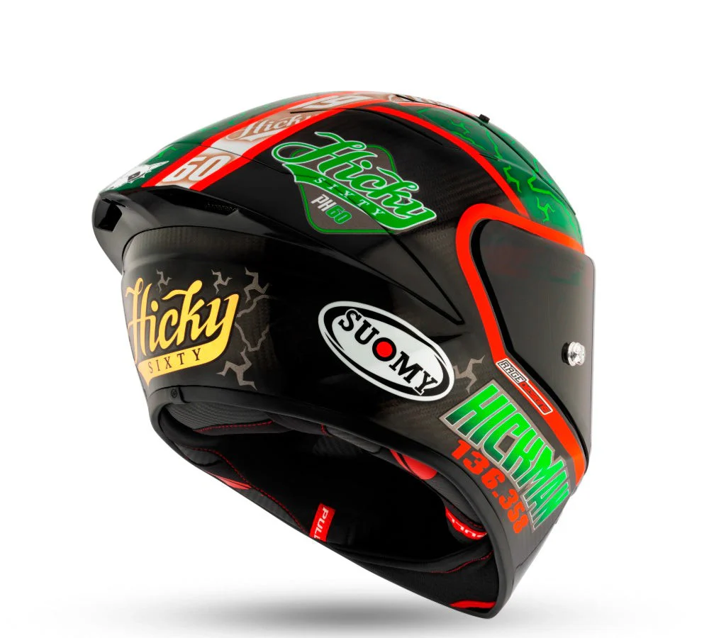 Casco integral de carrera modelo S1-XR GP Peter Hickman Replica | Suomy - Image 2
