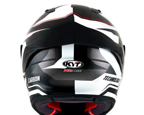 Casco integral NZ-Race Carbon Competition White | KYT Helmets - Image 2