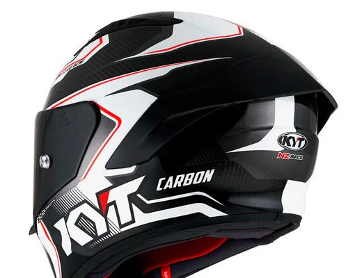 Casco integral NZ-Race Carbon Competition White | KYT Helmets - Image 3