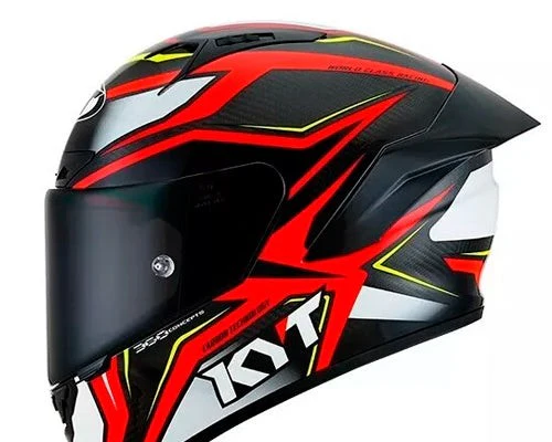 Casco integral NZ-Race Carbon Stride Red White | KYT Helmets