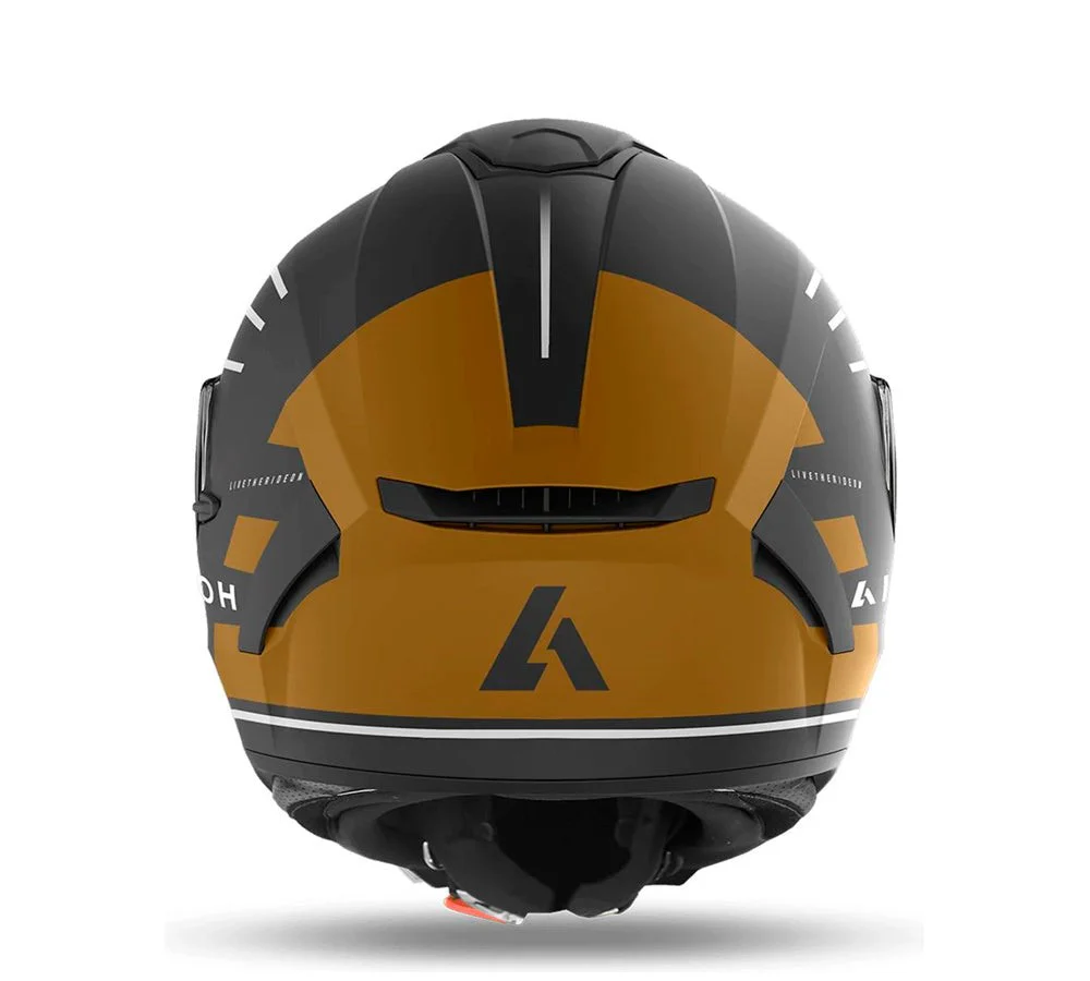 Casco integral para calle modelo Spark Thrill Gold Matt | Airoh - Image 2
