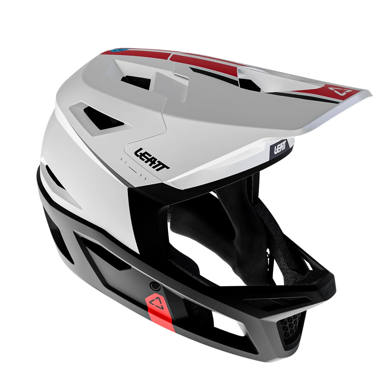 Casco Leatt MTB Gravity 4.0 Negro Blanco - Image 5