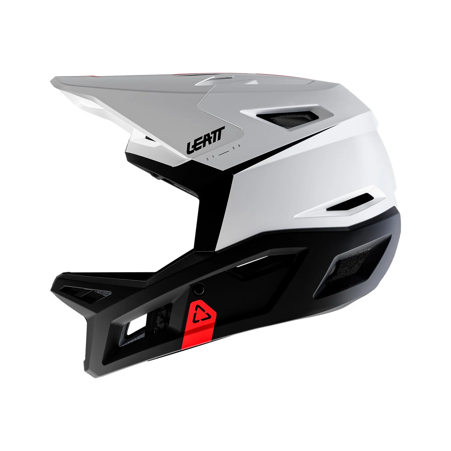 Casco Leatt MTB Gravity 4.0 Negro Blanco - Image 7