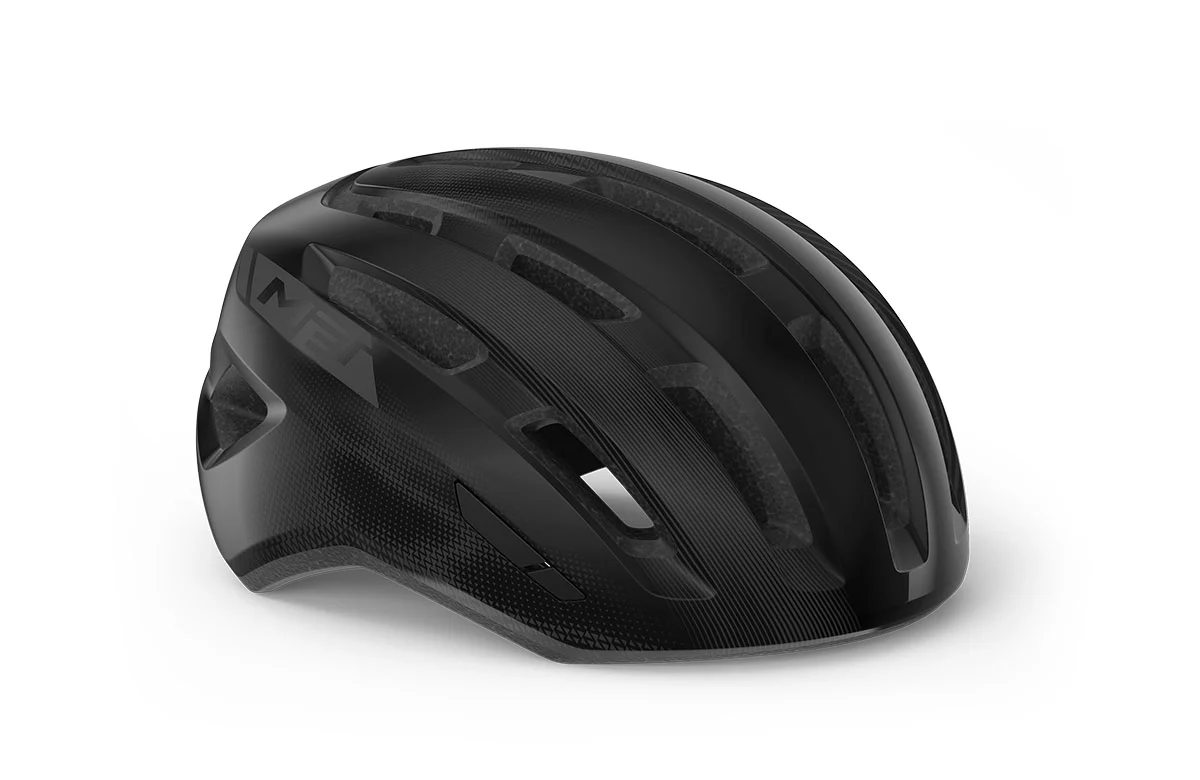 Casco Met Miles CE Black Glossy