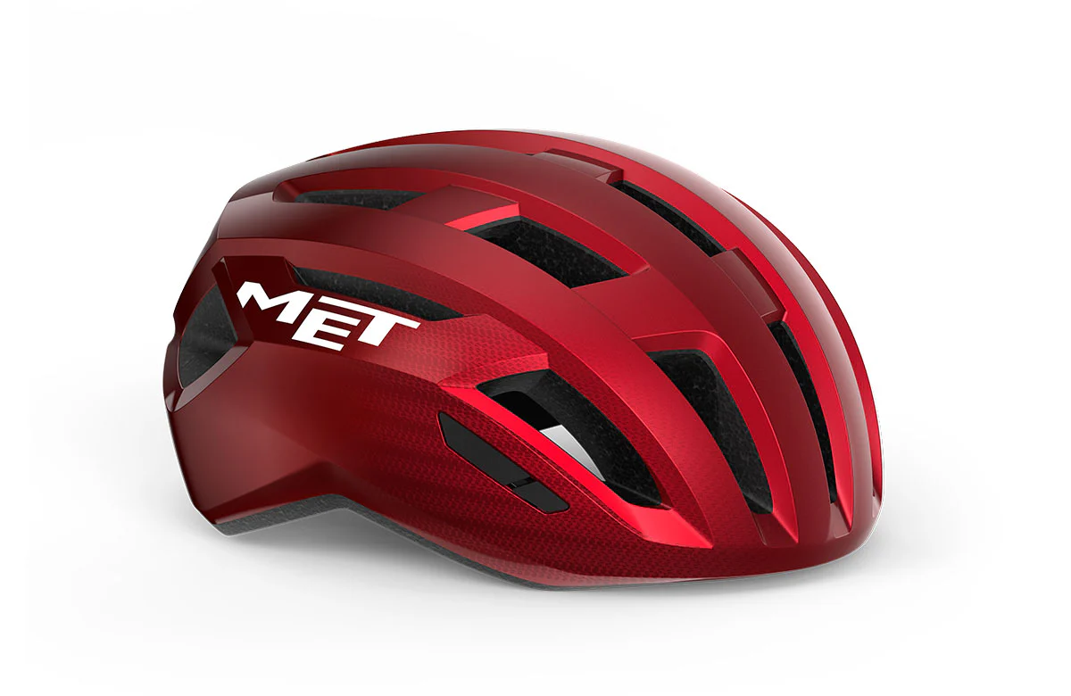 Casco Met Vinci Mips Ce Red Metallic Glossy