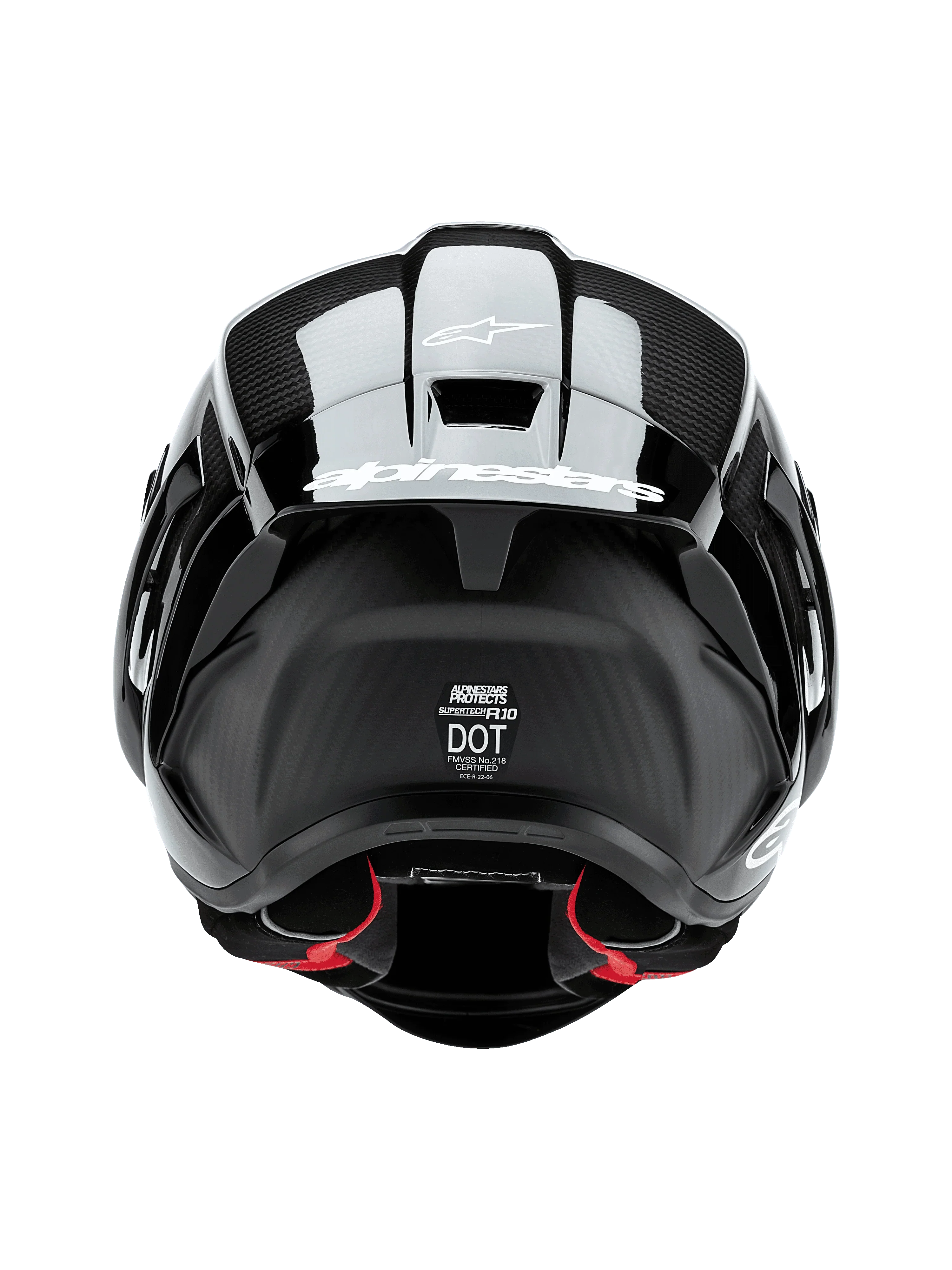 Casco Moto Alpinestars Supertech R10 Solid Casco Negro - Image 6