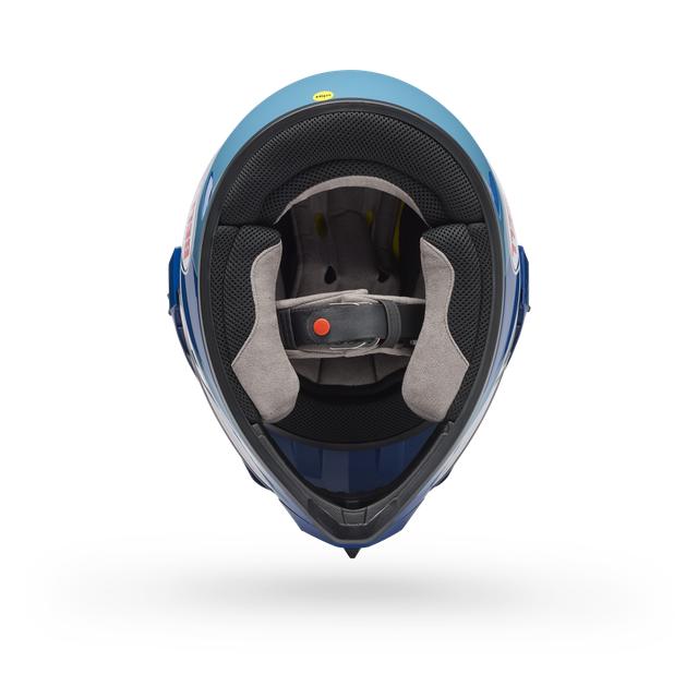 Casco Moto Bell MX-9 ADV Azul - Image 3
