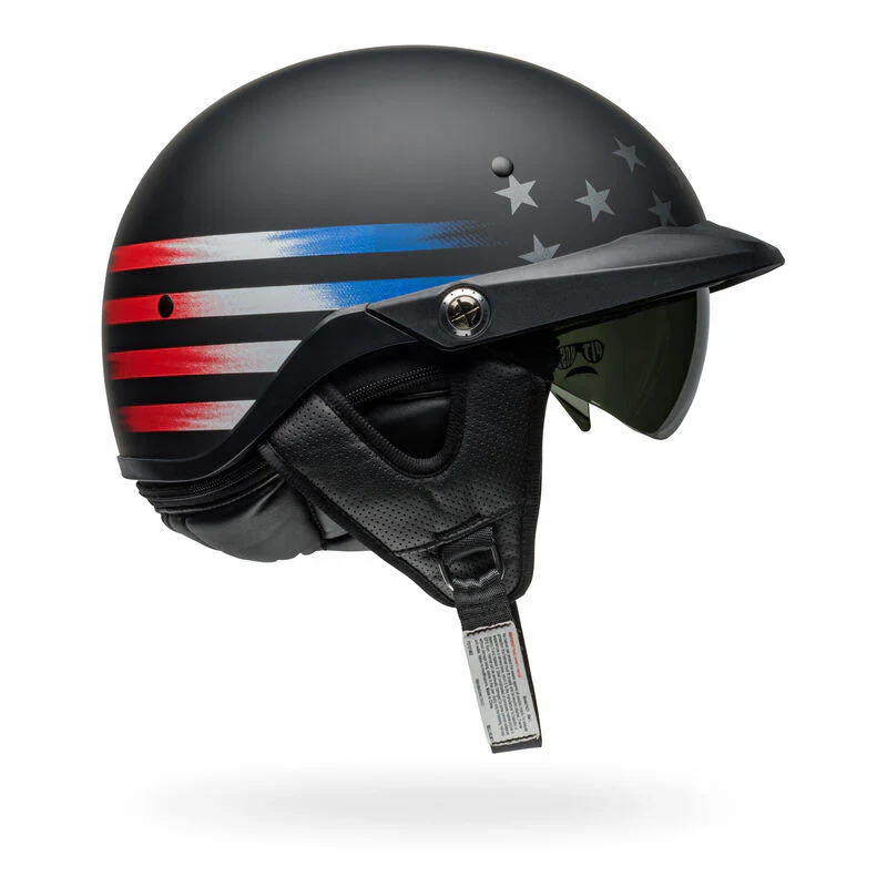 Casco Moto Bell Pit Boss Negro/Rojo - Image 3
